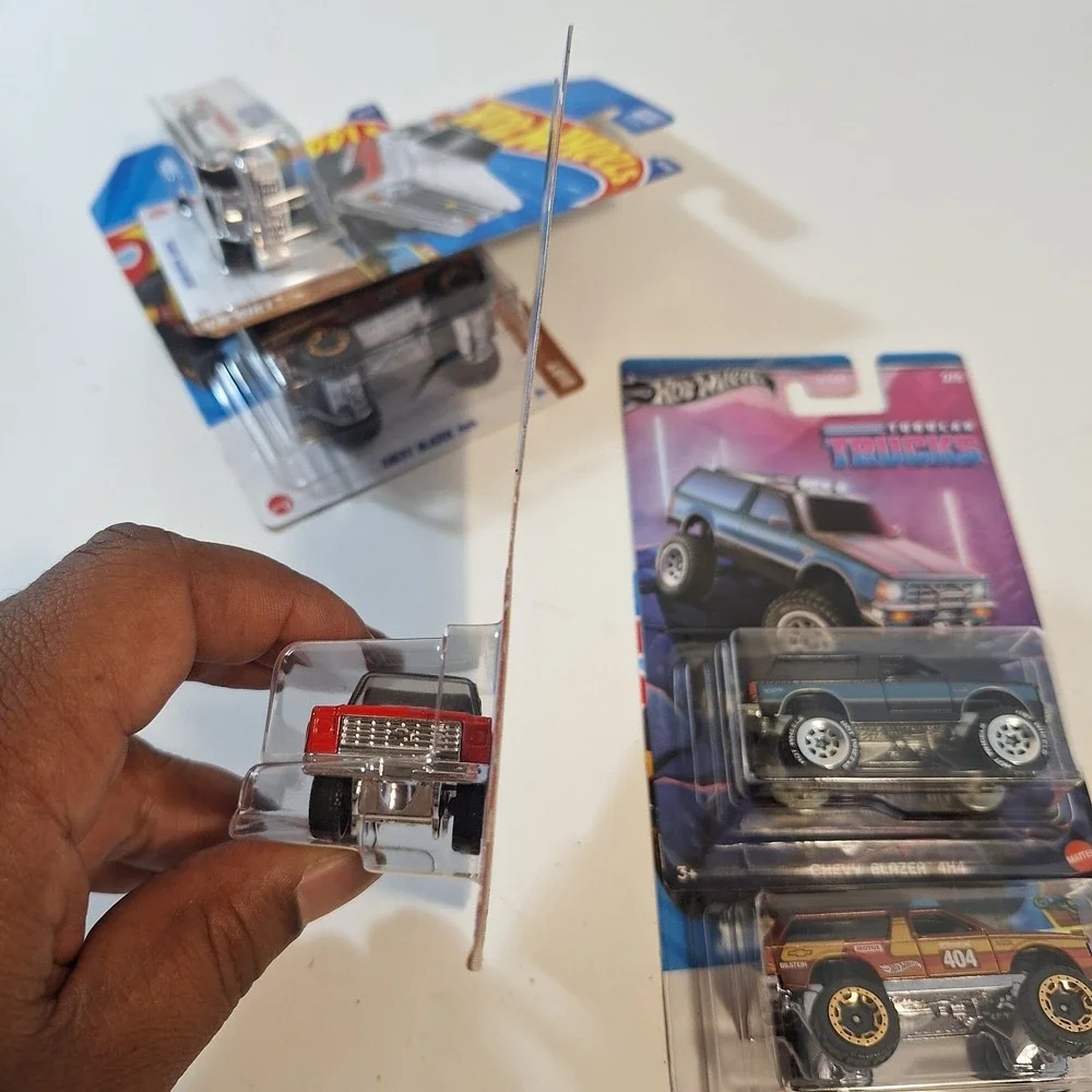 Hot Wheels Chevy Blazer Custom & 4×4 Red Edition/ Tubular Trucks 5 Trucks